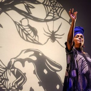 Shadow puppet projections created for Volcano Theatre's The Book of Life 2019